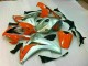 Cheap 2008-2011 Silver Orange Honda CBR1000RR Bike Fairings