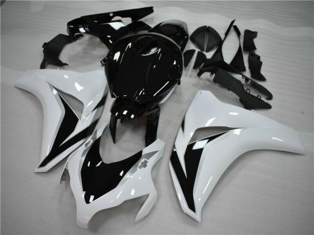 Cheap 2008-2011 White Black Honda CBR1000RR Motorbike Fairing Kits