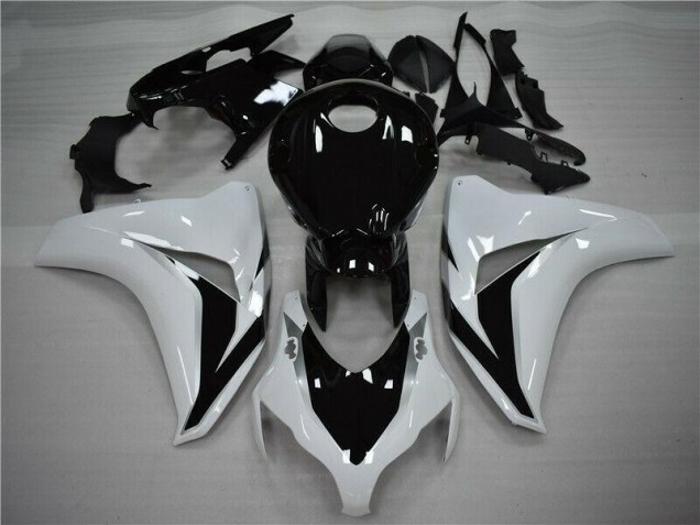 Cheap 2008-2011 White Black Honda CBR1000RR Motorbike Fairing Kits