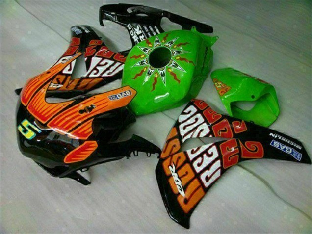 Cheap 2008-2011 Green Orange Honda CBR1000RR Motorcycle Fairings Kits