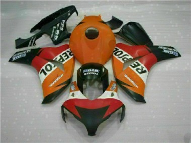 Cheap 2008-2011 Orange Repsol Honda CBR1000RR Replacement Fairings