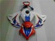 Cheap 2008-2011 Blue White Honda CBR1000RR Motor Fairings