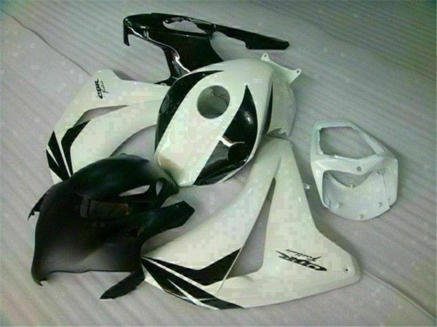Cheap 2008-2011 White Black Honda CBR1000RR Motorcylce Fairings