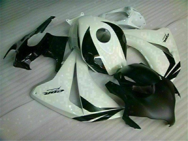 Cheap 2008-2011 White Black Honda CBR1000RR Motorcylce Fairings