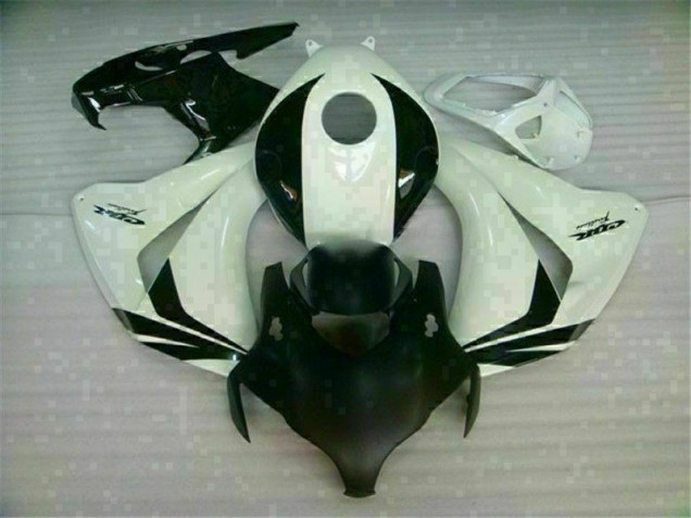 Cheap 2008-2011 White Black Honda CBR1000RR Motorcylce Fairings