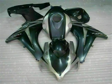 Cheap 2008-2011 Black Silver Honda CBR1000RR Replacement Motorcycle Fairings