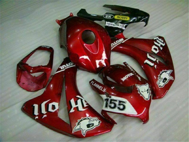 Cheap 2008-2011 Red Honda CBR1000RR Motorcyle Fairings