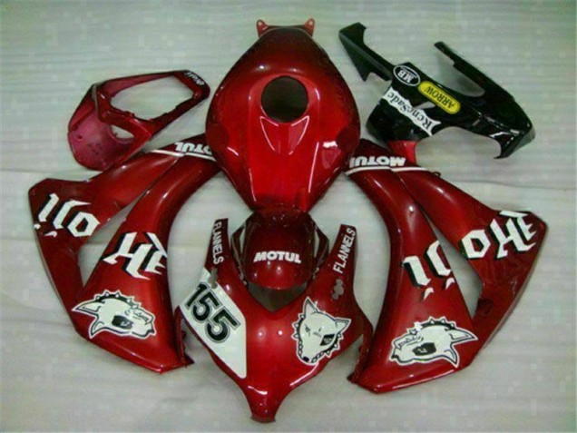 Cheap 2008-2011 Red Honda CBR1000RR Motorcyle Fairings