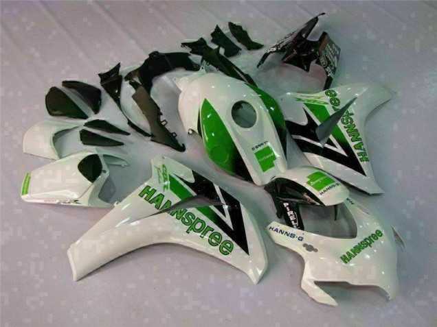 Cheap 2008-2011 Green White Honda CBR1000RR Motorcycle Fairings Kit