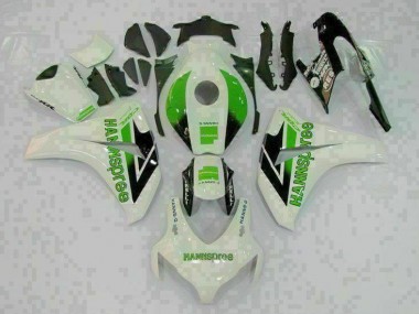 Cheap 2008-2011 Green White Honda CBR1000RR Motorcycle Fairings Kit