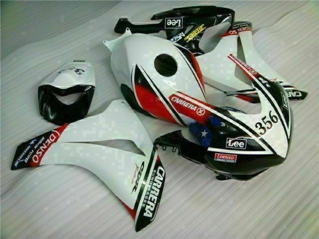 Cheap 2008-2011 White Black Honda CBR1000RR Motorcylce Fairings & Plastics