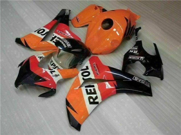 Cheap 2008-2011 Orange Repsol Honda CBR1000RR Motorcycle Fairings