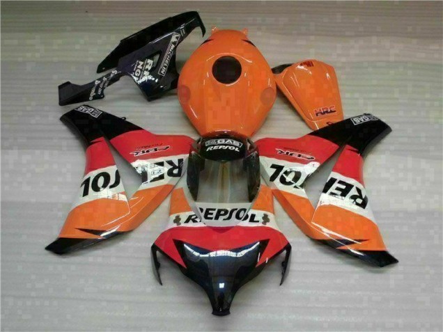 Cheap 2008-2011 Orange Repsol Honda CBR1000RR Motorcycle Fairings
