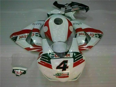 Cheap 2008-2011 White Castrol 4 Honda CBR1000RR Motorcycle Fairing