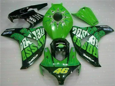 Cheap 2008-2011 Green Honda CBR1000RR Motorbike Fairing