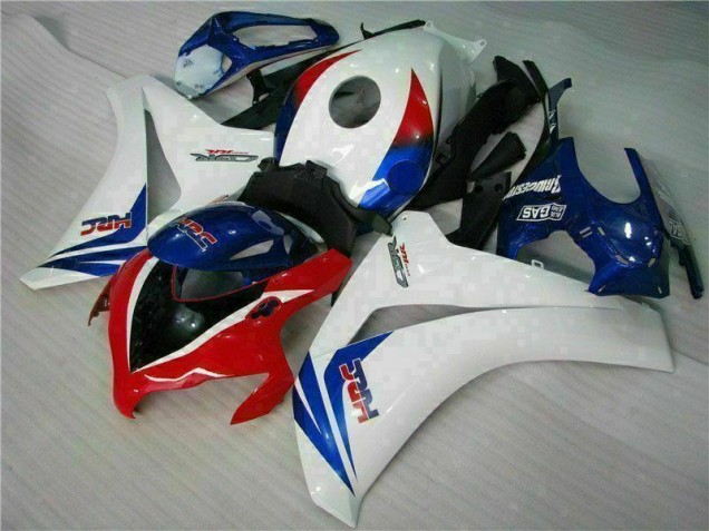 Cheap 2008-2011 White Blue Honda CBR1000RR Bike Fairing & Plastics