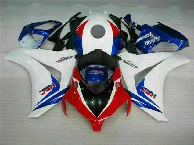 Cheap 2008-2011 White Blue Honda CBR1000RR Bike Fairing & Plastics