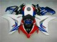 Cheap 2008-2011 White Blue Honda CBR1000RR Bike Fairing & Plastics