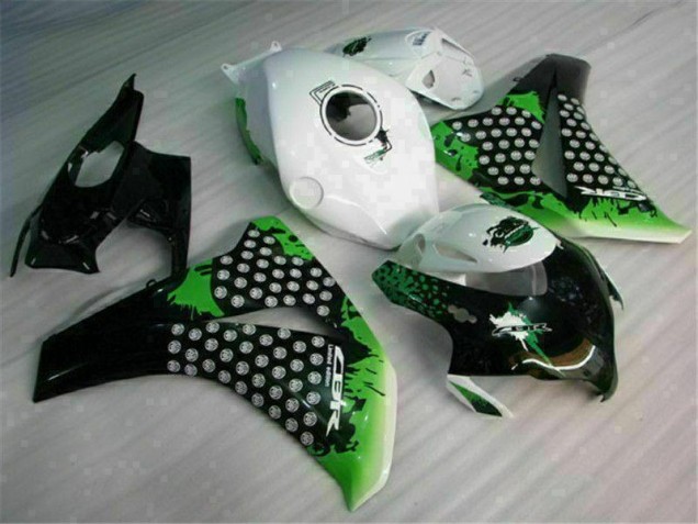 Cheap 2008-2011 Green White Honda CBR1000RR Motor Bike Fairings