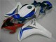 Cheap 2008-2011 White Blue Honda CBR1000RR Motorcycle Fairings Kits