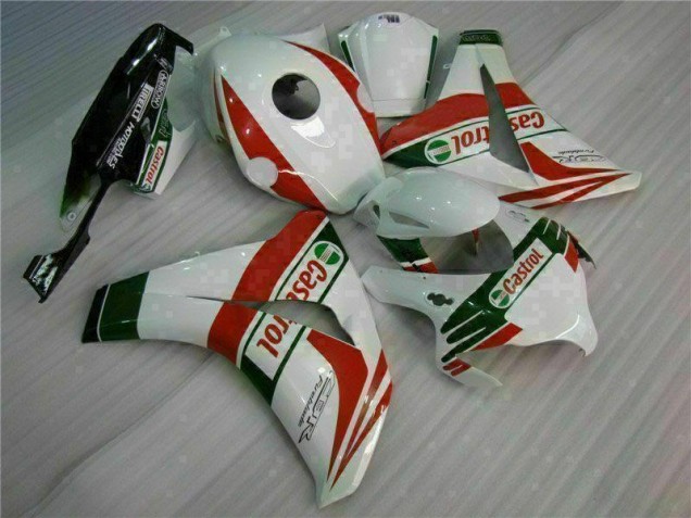 Cheap 2008-2011 White Red Honda CBR1000RR Motorcycle Replacement Fairings