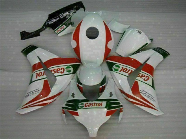 Cheap 2008-2011 White Red Honda CBR1000RR Motorcycle Replacement Fairings