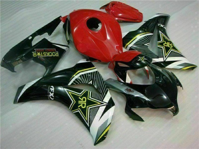 Cheap 2008-2011 Red Black Honda CBR1000RR Motorcycle Fairing