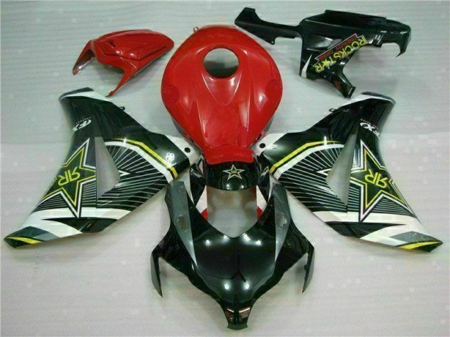 Cheap 2008-2011 Red Black Honda CBR1000RR Motorcycle Fairing