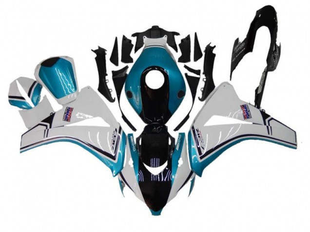 Cheap 2008-2011 Blue White Black Honda CBR1000RR Replacement Fairings Cheap 2008-2011 Blue White Black Honda CBR1000RR Replacement Fairings