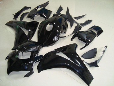 Cheap 2008-2011 All Black with No Decals Honda CBR1000RR Motorcycle Fairing Kit