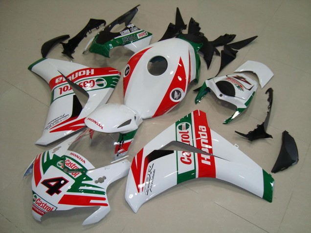 Cheap 2008-2011 Castrol 4 Honda CBR1000RR Replacement Motorcycle Fairings