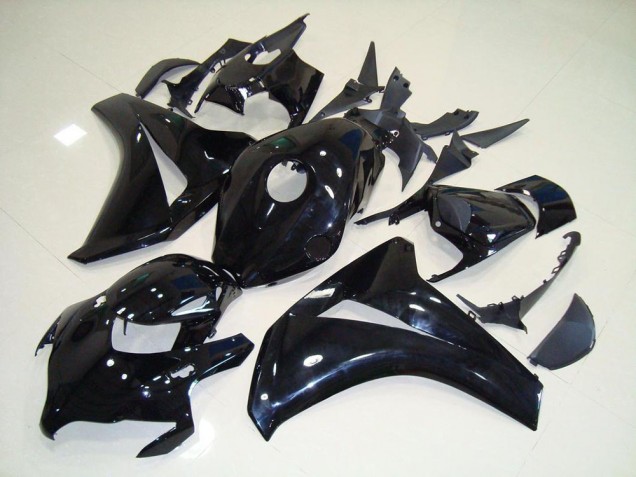 Cheap 2008-2011 Glossy Black Honda CBR1000RR Bike Fairing