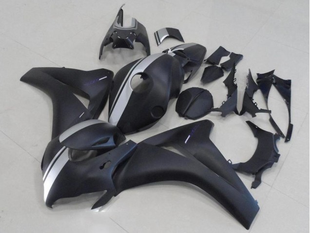 Cheap 2008-2011 Matte Black and Silver Honda CBR1000RR Motorbike Fairing Cheap 2008-2011 Matte Black and Silver Honda CBR1000RR Motorbike Fairing