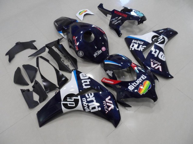 Cheap 2008-2011 Dark Blue HP Honda CBR1000RR Motorcycle Bodywork Cheap 2008-2011 Dark Blue HP Honda CBR1000RR Motorcycle Bodywork