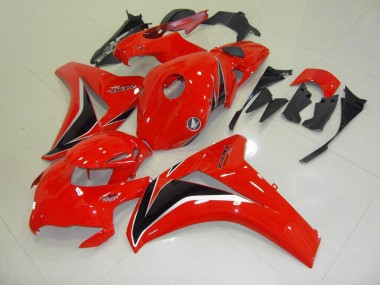 Cheap 2008-2011 Red Black Silver Honda CBR1000RR Motorcycle Replacement Fairings
