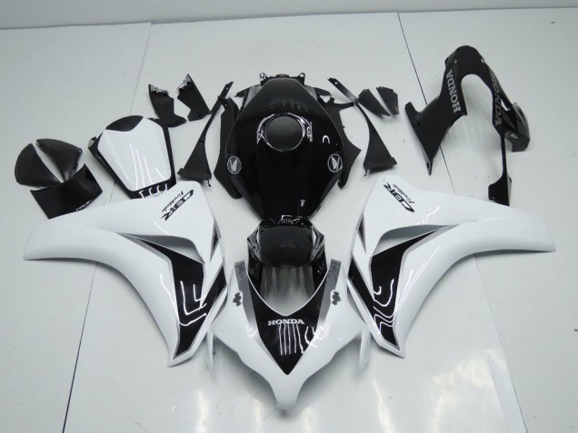 Cheap 2008-2011 White and Black Grey Honda CBR1000RR Motorbike Fairing