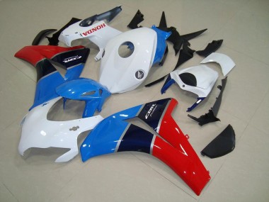 Cheap 2008-2011 White Blue Red Honda CBR1000RR Motorcyle Fairings