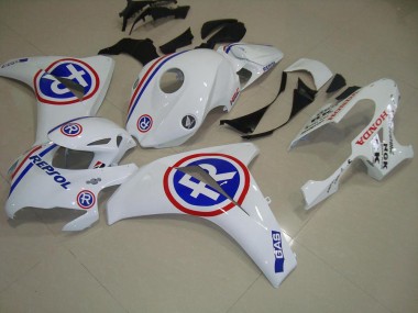 Cheap 2008-2011 White Repsol Honda CBR1000RR Motorcycle Fairing Kits