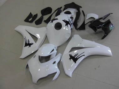 Cheap 2008-2011 White with Special Decals Honda CBR1000RR Motorbike Fairing