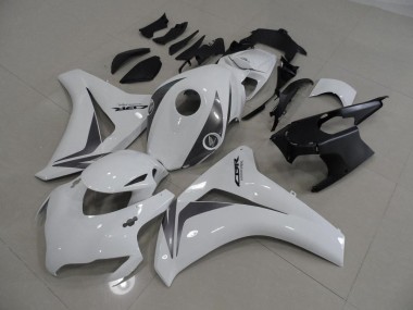 Cheap 2008-2011 White and Grey Honda CBR1000RR Motorcycle Bodywork