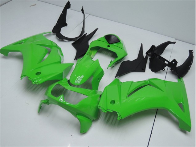 Cheap 2008-2012 Green Kawasaki EX250 Motorcycle Fairing Kit Cheap 2008-2012 Green Kawasaki EX250 Motorcycle Fairing Kit