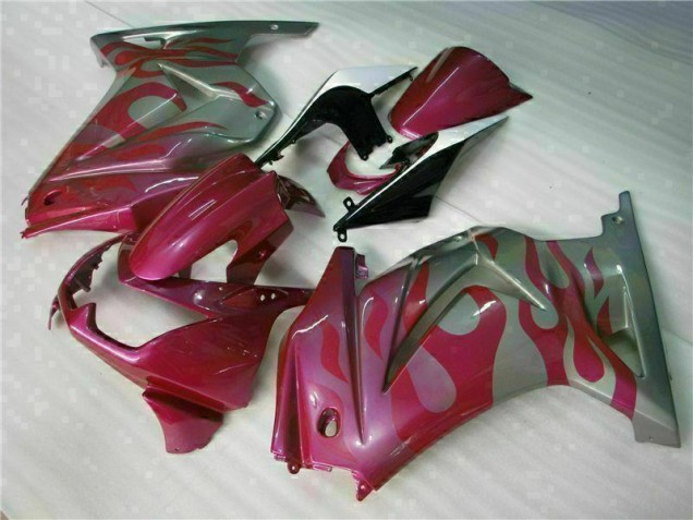 Cheap 2008-2012 Purple Red Kawasaki EX250 Replacement Motorcycle Fairings Cheap 2008-2012 Purple Red Kawasaki EX250 Replacement Motorcycle Fairings