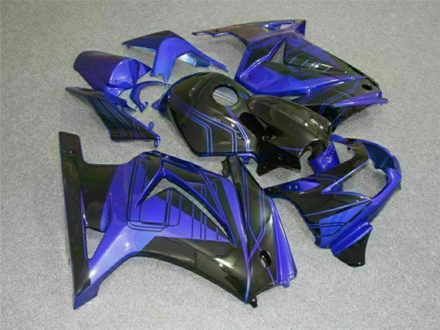Cheap 2008-2012 Black Blue Kawasaki EX250 Bike Fairing Kit Cheap 2008-2012 Black Blue Kawasaki EX250 Bike Fairing Kit