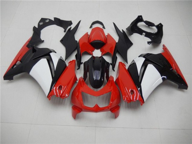 Cheap 2008-2012 Red Black White Kawasaki EX250 Motorcycle Fairings Cheap 2008-2012 Red Black White Kawasaki EX250 Motorcycle Fairings