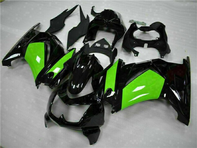 Cheap 2008-2012 Black Green Kawasaki EX250 Motorbike Fairings Cheap 2008-2012 Black Green Kawasaki EX250 Motorbike Fairings