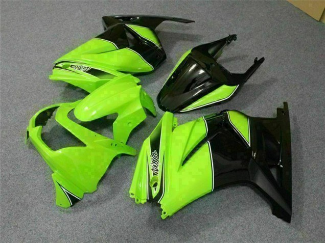 Cheap 2008-2012 Green Black Ninja Kawasaki EX250 Motor Bike Fairings Cheap 2008-2012 Green Black Ninja Kawasaki EX250 Motor Bike Fairings