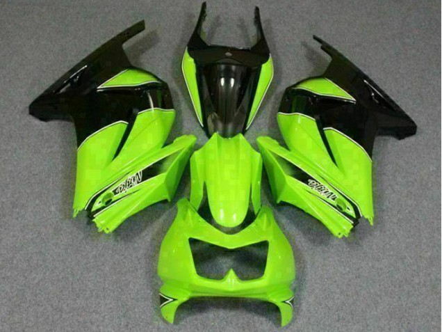 Cheap 2008-2012 Green Black Ninja Kawasaki EX250 Motor Bike Fairings Cheap 2008-2012 Green Black Ninja Kawasaki EX250 Motor Bike Fairings