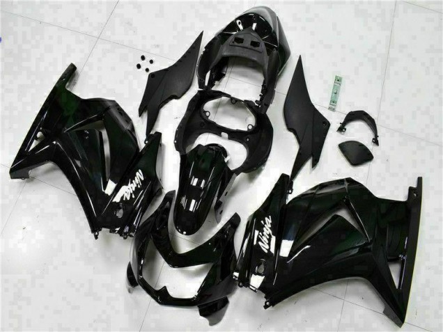 Cheap 2008-2012 Black Ninja Kawasaki EX250 Bike Fairing Kit Cheap 2008-2012 Black Ninja Kawasaki EX250 Bike Fairing Kit