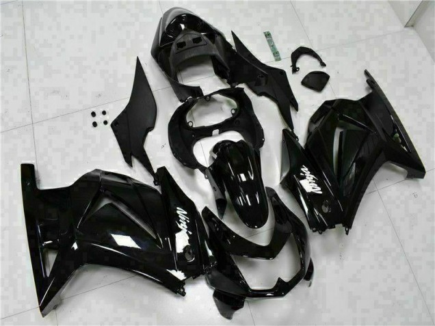 Cheap 2008-2012 Black Ninja Kawasaki EX250 Bike Fairing Kit Cheap 2008-2012 Black Ninja Kawasaki EX250 Bike Fairing Kit