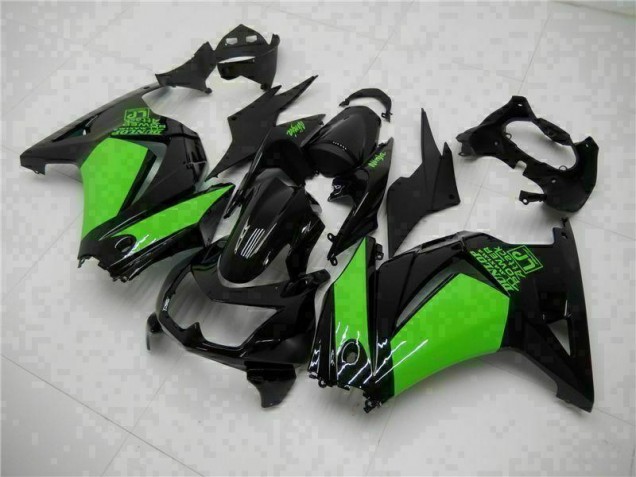 Cheap 2008-2012 Black Green Ninja Kawasaki EX250 Motorcycle Bodywork Cheap 2008-2012 Black Green Ninja Kawasaki EX250 Motorcycle Bodywork